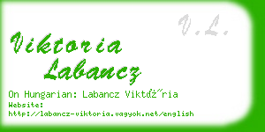 viktoria labancz business card